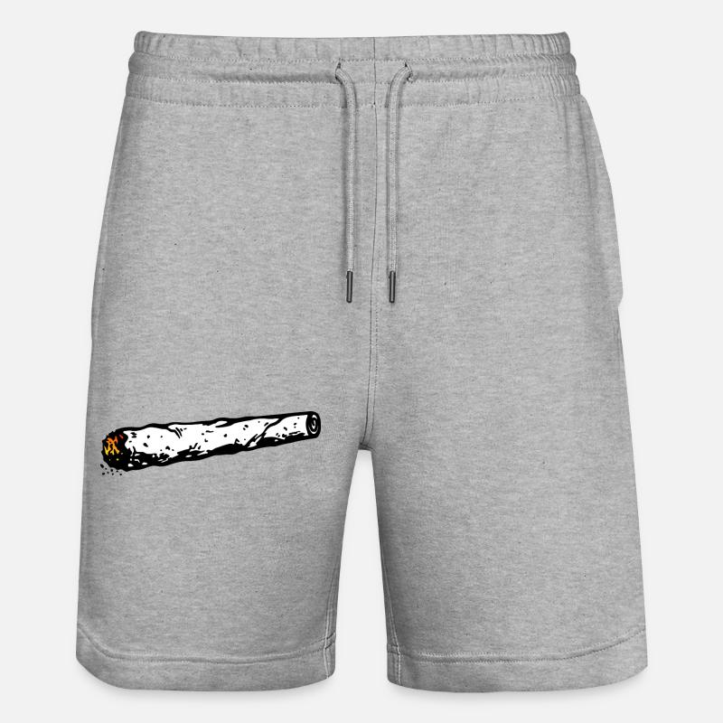 joint - Stanley/Stella Trainer Unisex Organic Jogging Shorts - heather grey