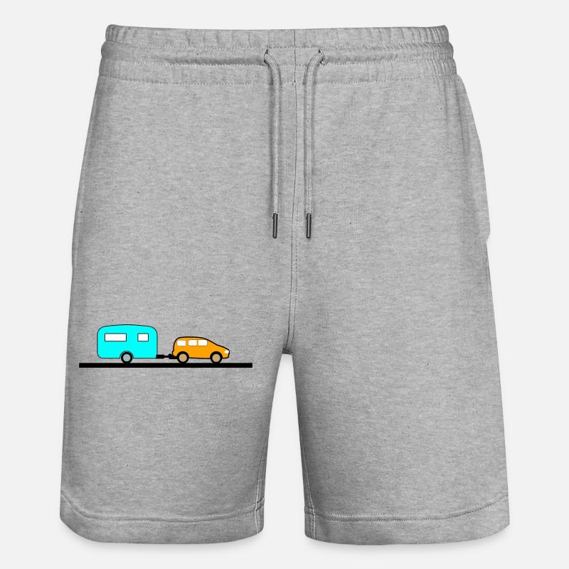 Auto - Stanley/Stella Unisex Bio Joggingshorts Trainer  - Grau meliert