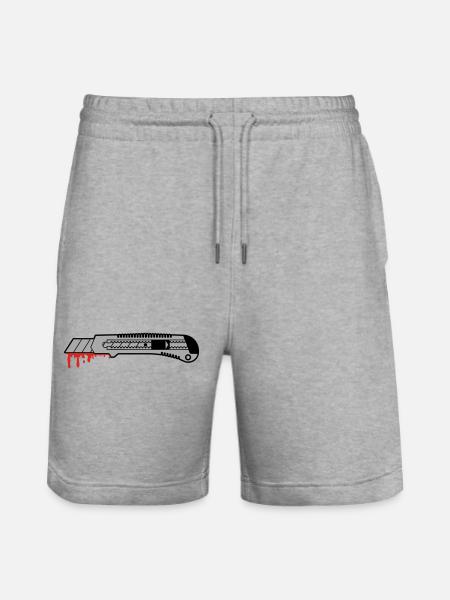 cutter - Stanley/Stella Unisex Bio Joggingshorts Trainer  - Grau meliert