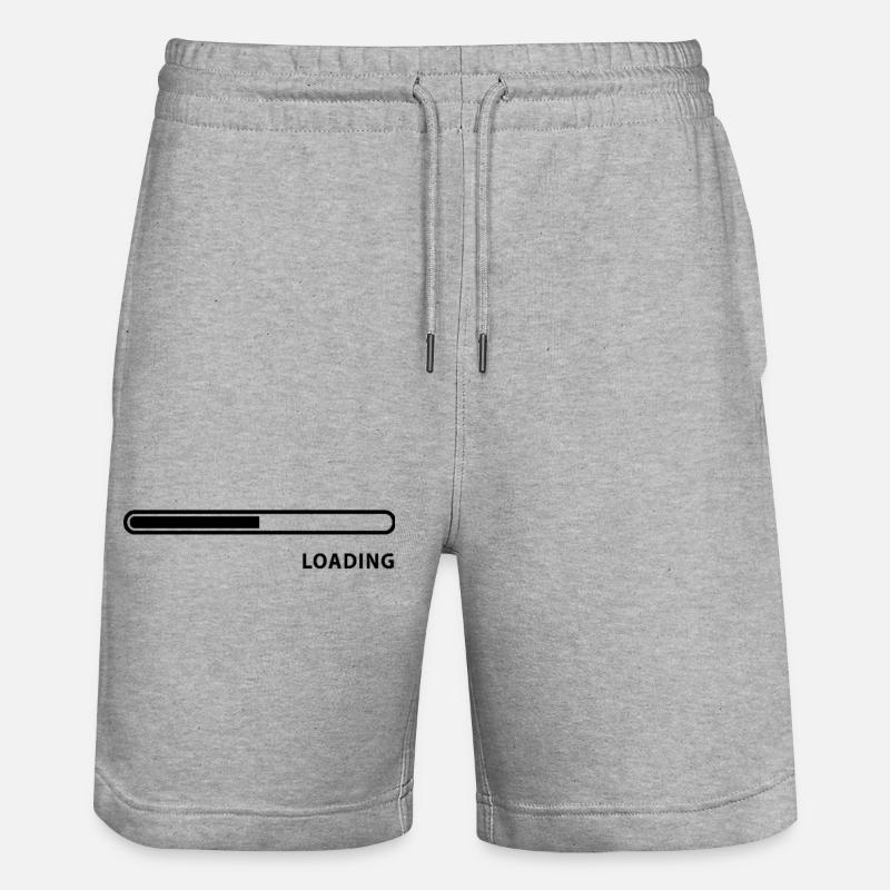 Loading - 50% - Stanley/Stella Unisex Bio Joggingshorts Trainer  - Grau meliert