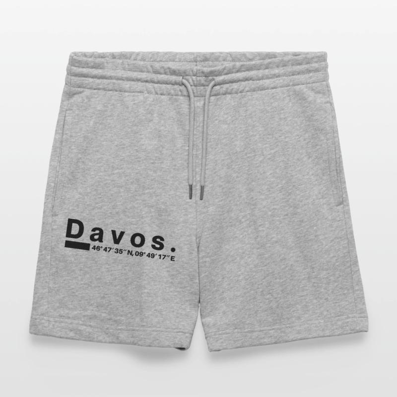 Davos Coordinates Graubünden Graubünden Graubünden Stanley/Stella Trainer Unisex Organic Jogging Shorts
