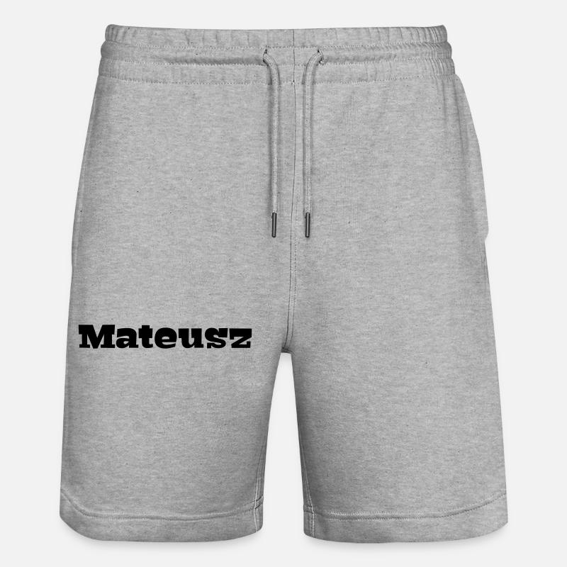 Mateusz - Short de jogging bio TRAINER Stanley/Stella unisexe - gris chiné