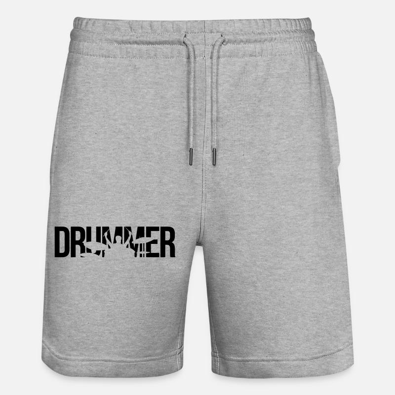 batteur - Short de jogging bio TRAINER Stanley/Stella unisexe - gris chiné