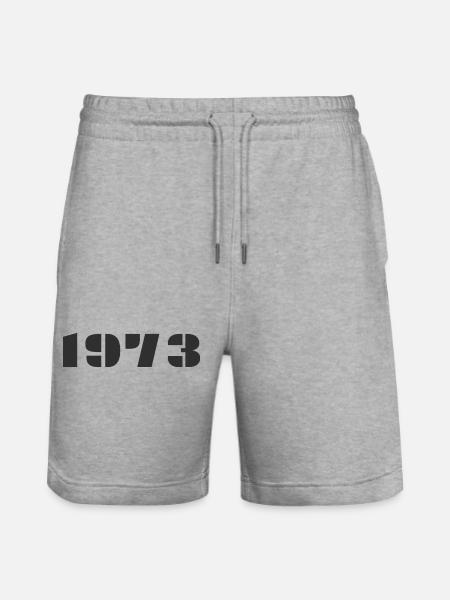 1973 - Short de jogging bio TRAINER Stanley/Stella unisexe - gris chiné
