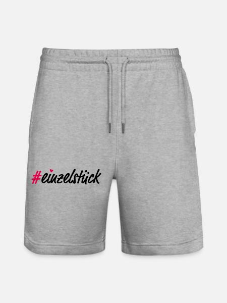 Einzelstück - Stanley/Stella Unisex Bio Joggingshorts Trainer - Grau meliert