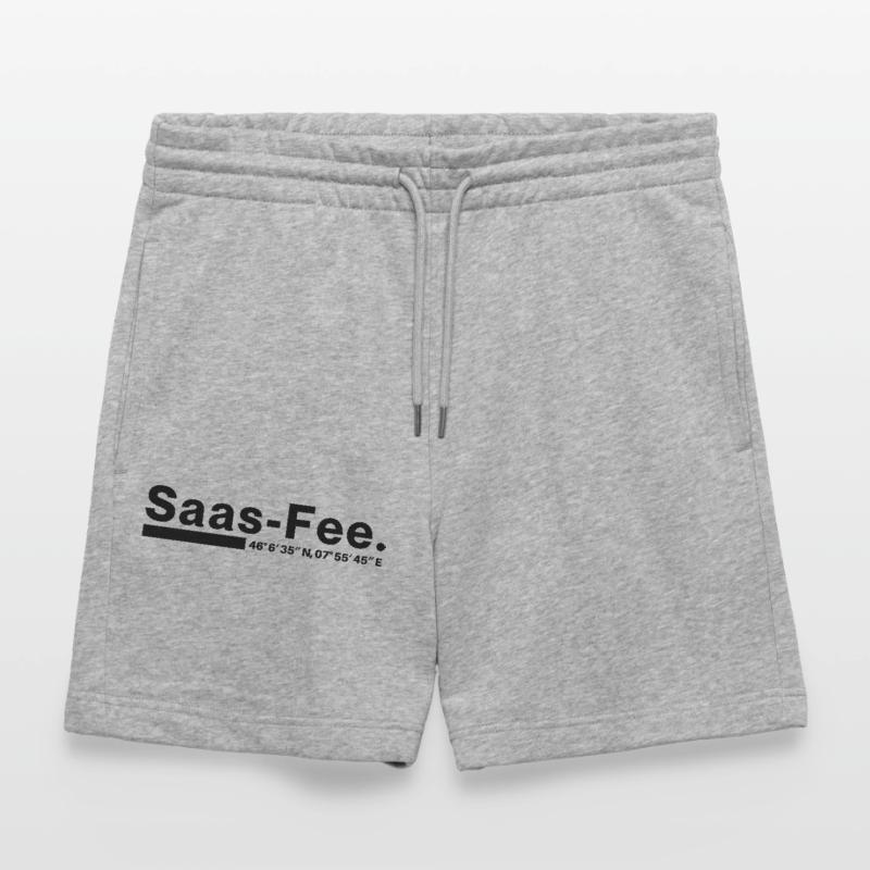 Saas-Fee Koordinaten Wallis Schweiz Stanley/Stella Unisex Bio Joggingshorts Trainer 