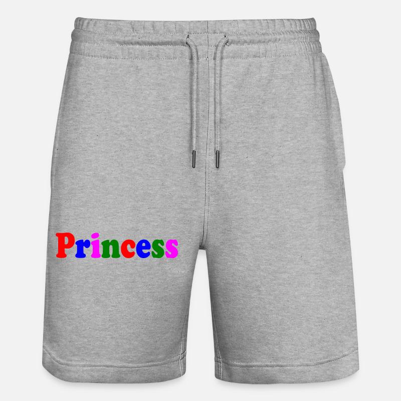 Princess - Short de jogging bio TRAINER Stanley/Stella unisexe - gris chiné