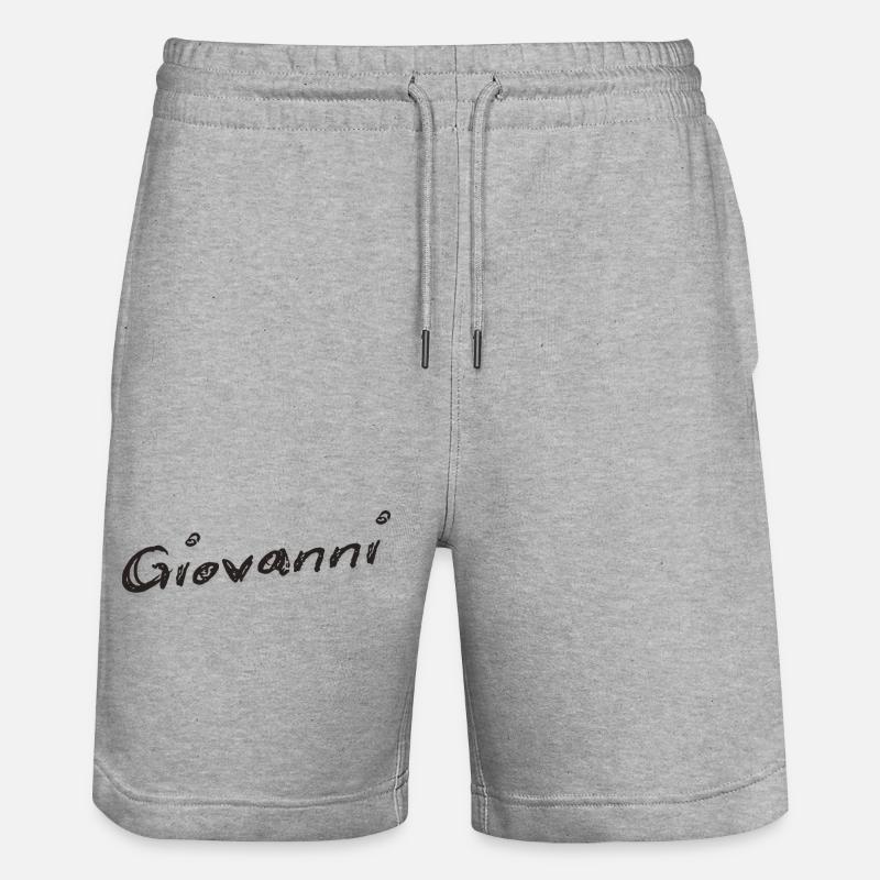 Giovanni - Short de jogging bio TRAINER Stanley/Stella unisexe - gris chiné