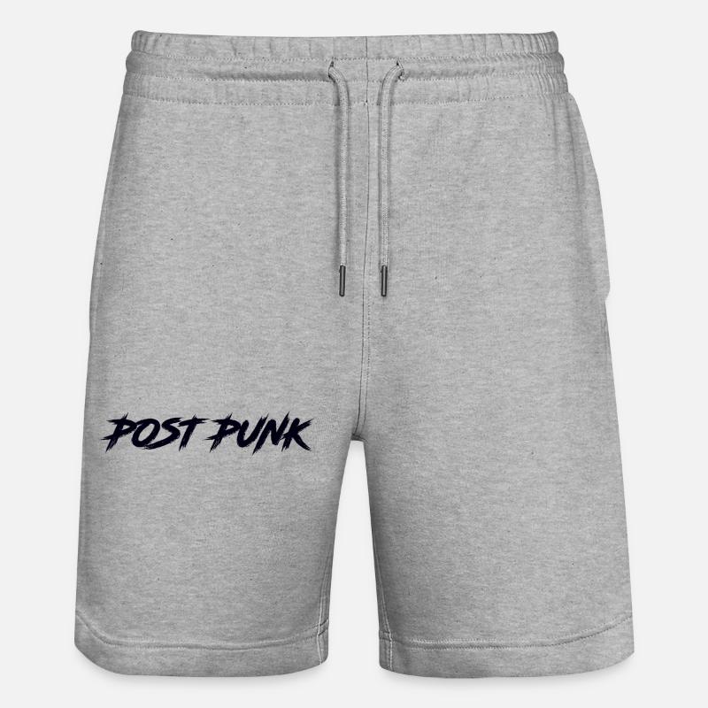 Post-punk - Short de jogging bio TRAINER Stanley/Stella unisexe - gris chiné
