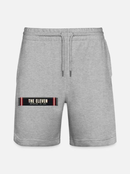 The Eleven — Supporter Scarf Design - Stanley/Stella Trainer Unisex Organic Jogging Shorts - heather grey