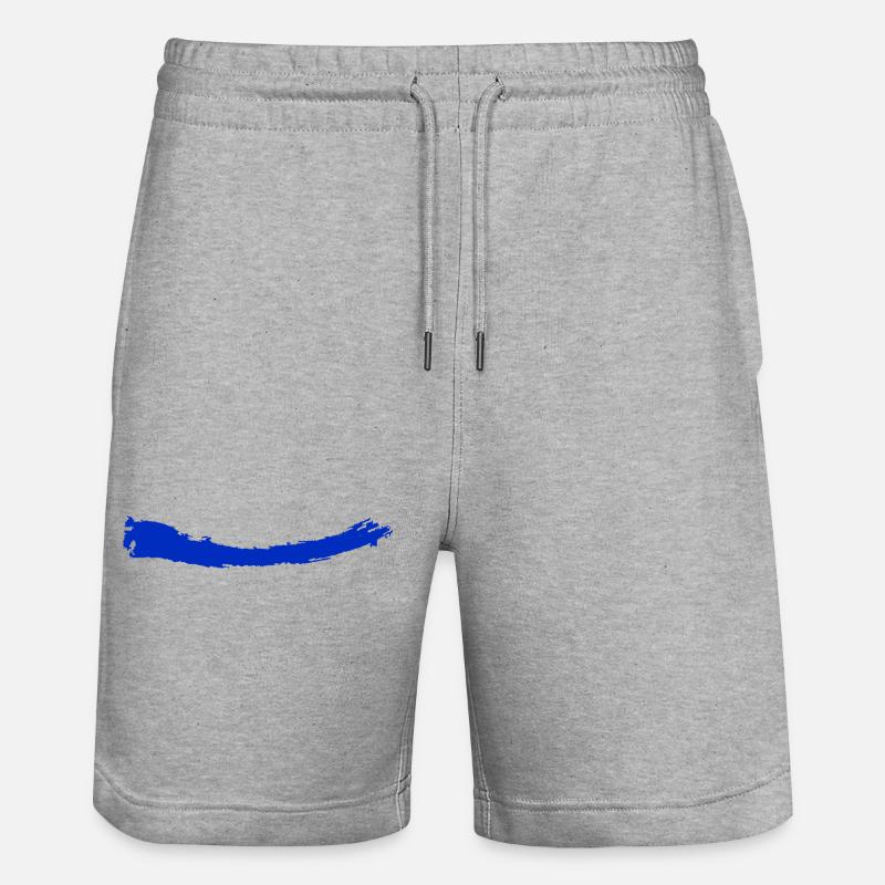 Brosser | Brosser | bleu clair - Short de jogging bio TRAINER Stanley/Stella unisexe - gris chiné