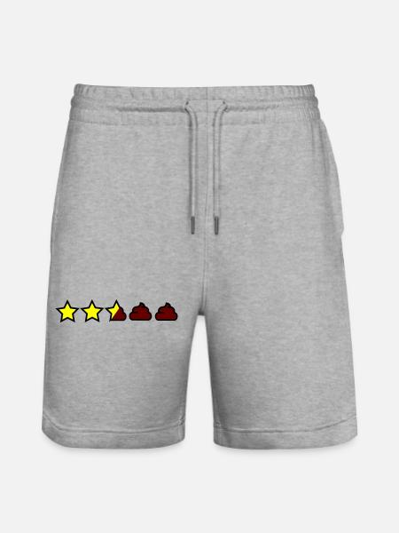 Note mixte - Short de jogging bio TRAINER Stanley/Stella unisexe - gris chiné