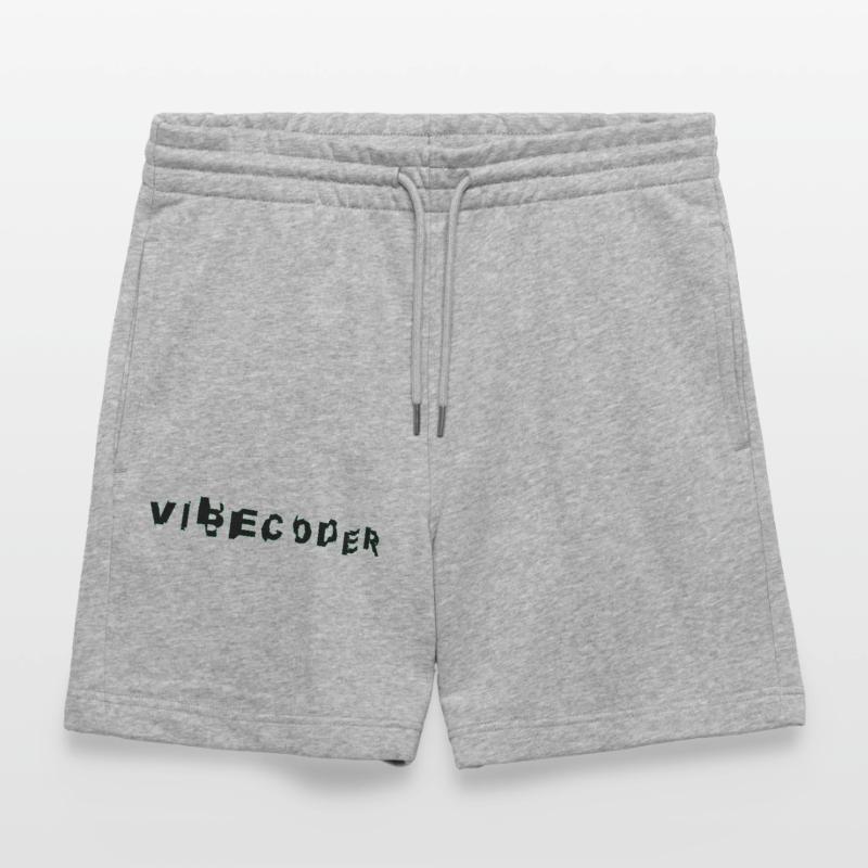 VibeCoder Glitch Neon Stanley/Stella Unisex Bio Joggingshorts Trainer 