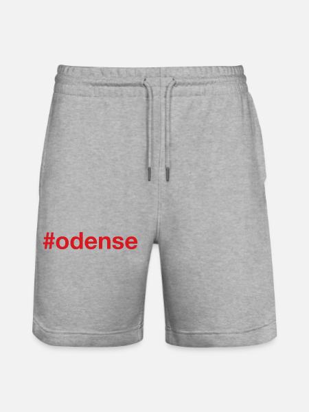 ODENSE Denmark Dänemark - Stanley/Stella Unisex Bio Joggingshorts Trainer  - Grau meliert