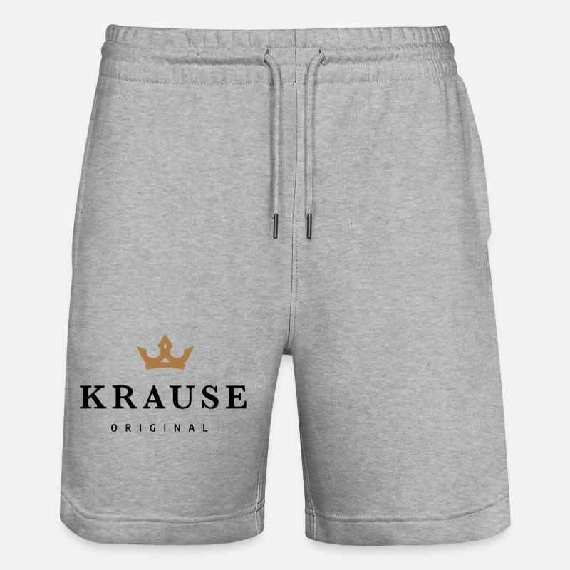 Krause - Stanley/Stella Unisex Bio Joggingshorts Trainer  - Grau meliert