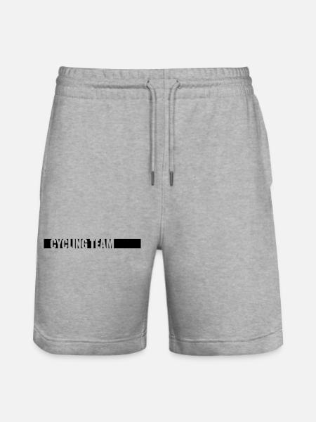 Team Bicycle Competition - Stanley/Stella Trainer Unisex Organic Jogging Shorts - heather grey