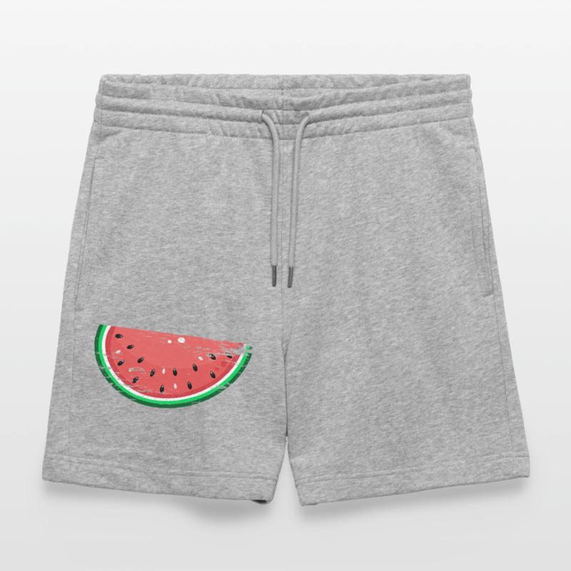 Tranche de conception de pastèque utilisée Short de jogging bio TRAINER Stanley/Stella unisexe