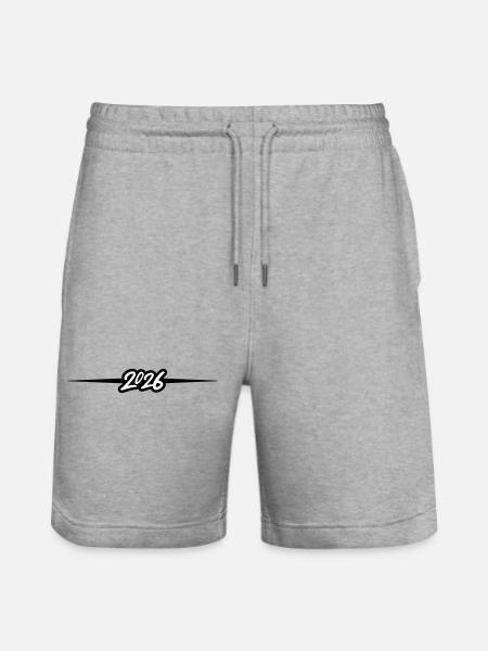 Élément 2026 - Short de jogging bio TRAINER Stanley/Stella unisexe - gris chiné