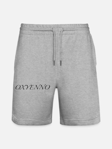 Simply Ohueno Oxyenno is admiration - Stanley/Stella Trainer Unisex Organic Jogging Shorts - heather grey