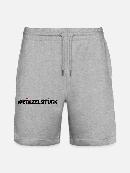 Einzelstück - Stanley/Stella Unisex Bio Joggingshorts Trainer  - Grau meliert