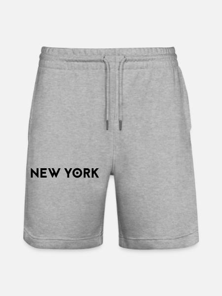 NEW YORK - Short de jogging bio TRAINER Stanley/Stella unisexe - gris chiné