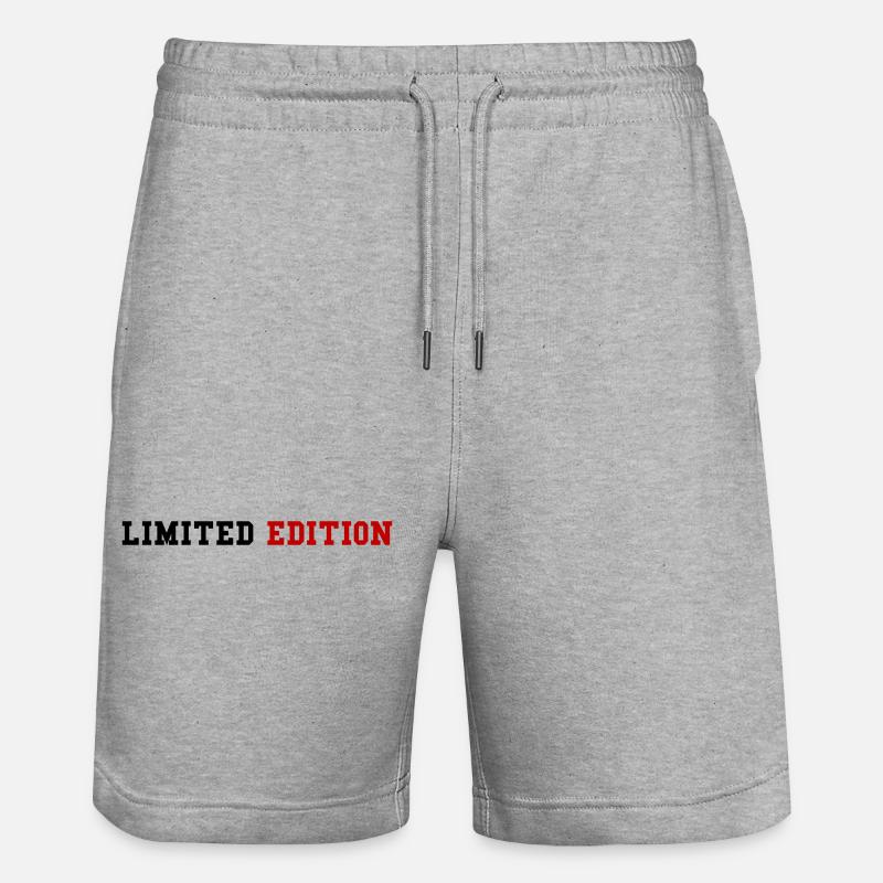 Édition limitée 2 - Short de jogging bio TRAINER Stanley/Stella unisexe - gris chiné