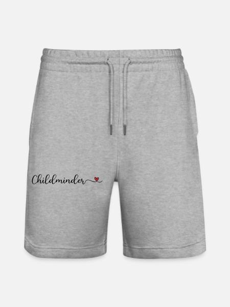 Tagesmutter - Dagplejer - Stanley/Stella Trainer økologiske unisex joggingshorts - grå meleret