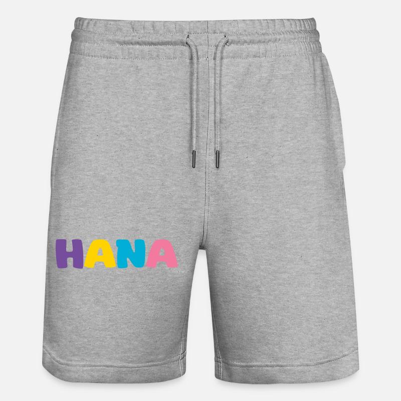 Nom - Hana - Short de jogging bio TRAINER Stanley/Stella unisexe - gris chiné