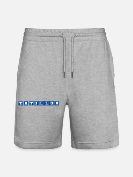 Wählerisch - Stanley/Stella Unisex Bio Joggingshorts Trainer - Grau meliert