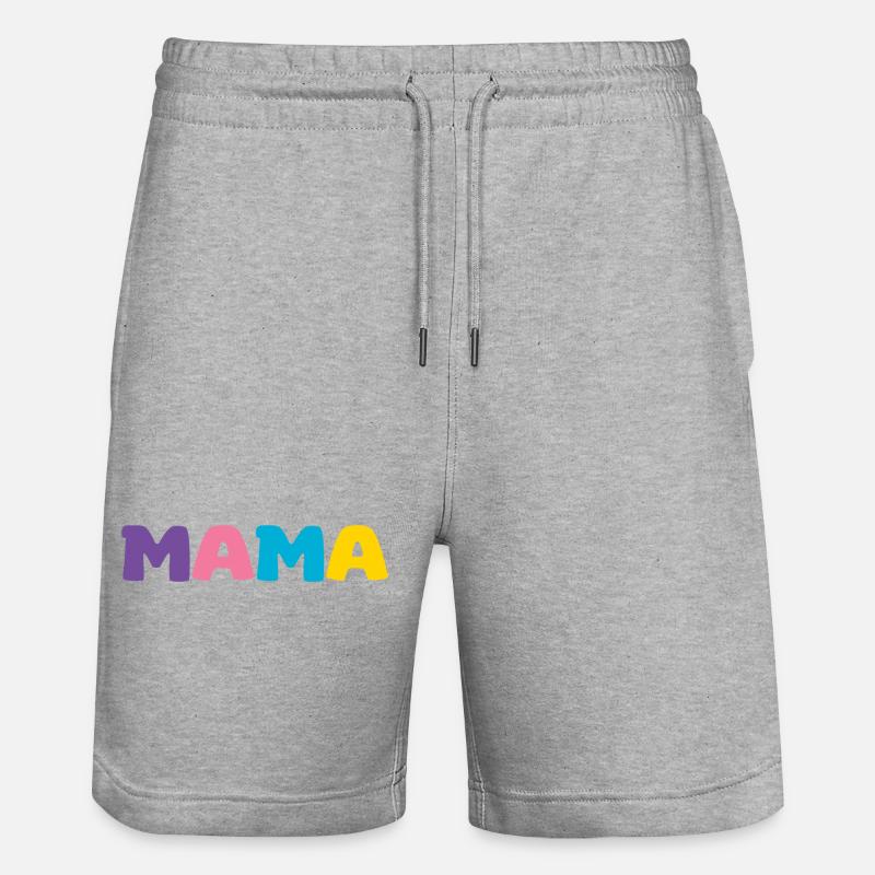 Maman - Short de jogging bio TRAINER Stanley/Stella unisexe - gris chiné