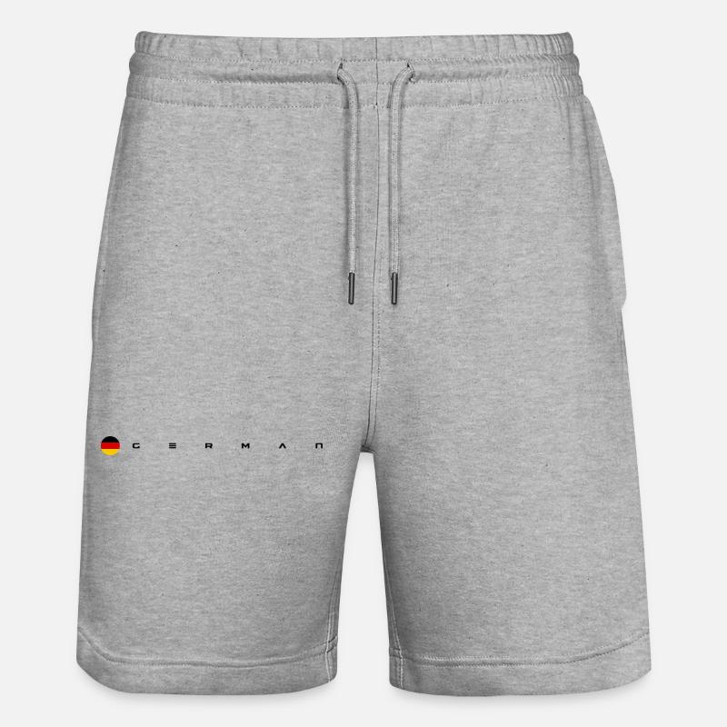 design indisponible - Short de jogging bio TRAINER Stanley/Stella unisexe - gris chiné
