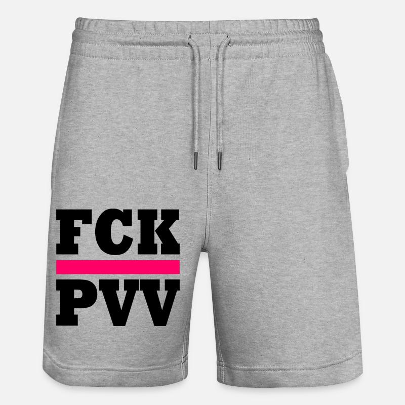 pvv - Short de jogging bio TRAINER Stanley/Stella unisexe - gris chiné