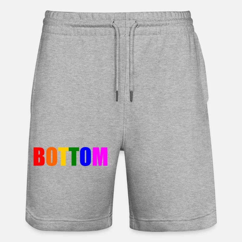 Bottom - Short de jogging bio TRAINER Stanley/Stella unisexe - gris chiné
