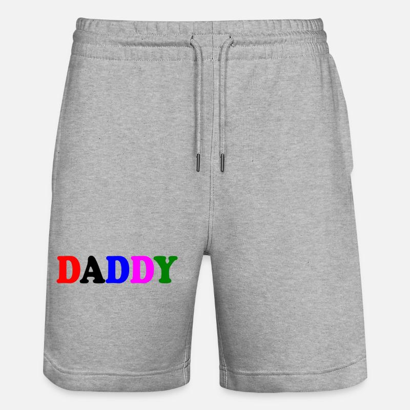 Daddy - Short de jogging bio TRAINER Stanley/Stella unisexe - gris chiné