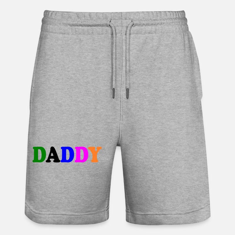 Daddy - Short de jogging bio TRAINER Stanley/Stella unisexe - gris chiné