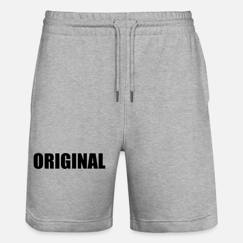Original - Short de jogging bio TRAINER Stanley/Stella unisexe - gris chiné