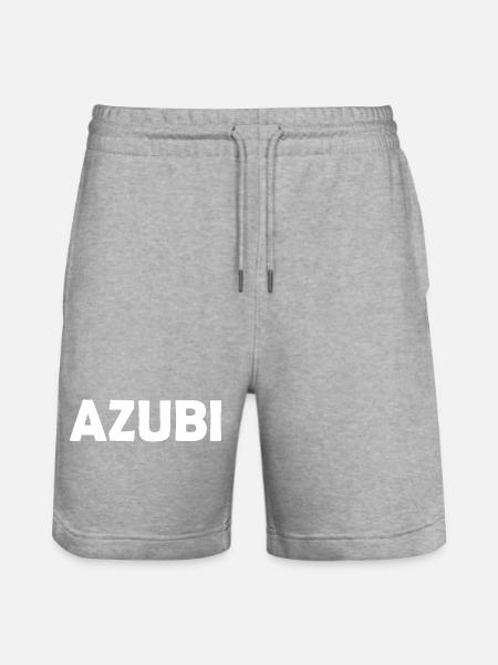 Azubi - Stanley/Stella Unisex Bio Joggingshorts Trainer  - Grau meliert