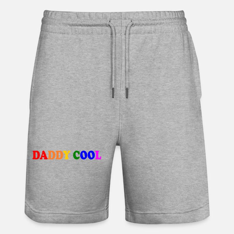 Daddy cool - Short de jogging bio TRAINER Stanley/Stella unisexe - gris chiné
