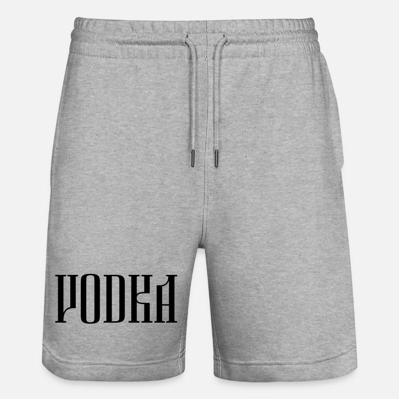 Vodka - Short de jogging bio TRAINER Stanley/Stella unisexe - gris chiné