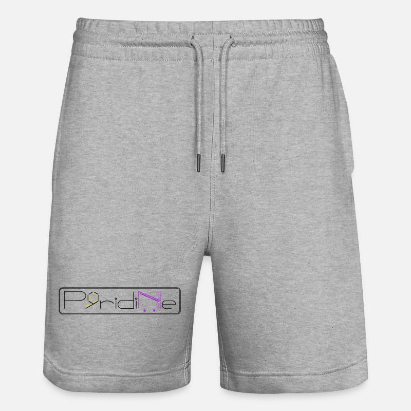Pyridine - Short de jogging bio TRAINER Stanley/Stella unisexe - gris chiné