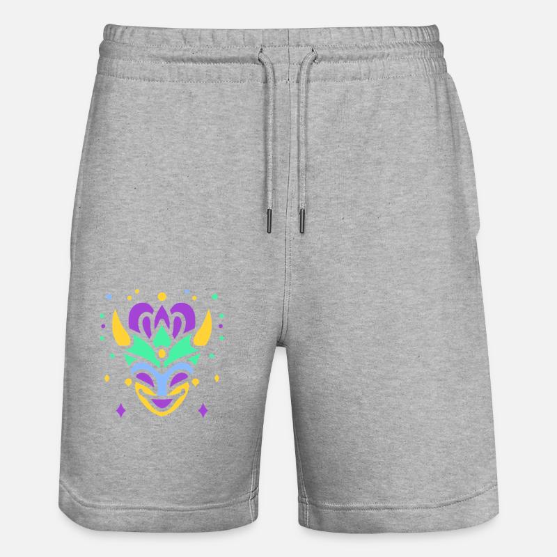 masque carnaval - Short de jogging bio TRAINER Stanley/Stella unisexe - gris chiné