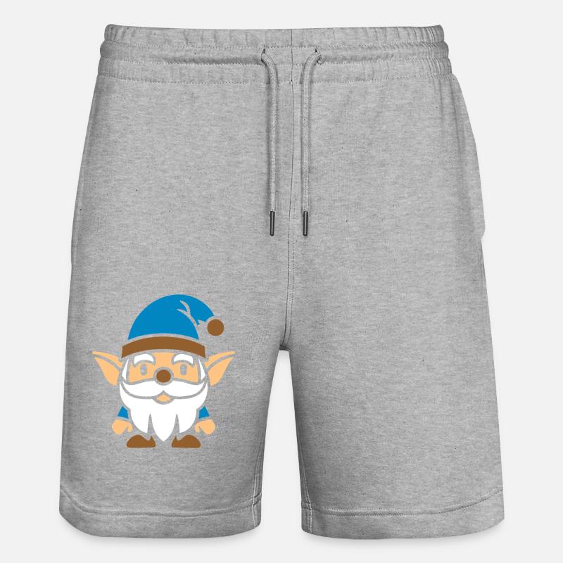 nain - Short de jogging bio TRAINER Stanley/Stella unisexe - gris chiné