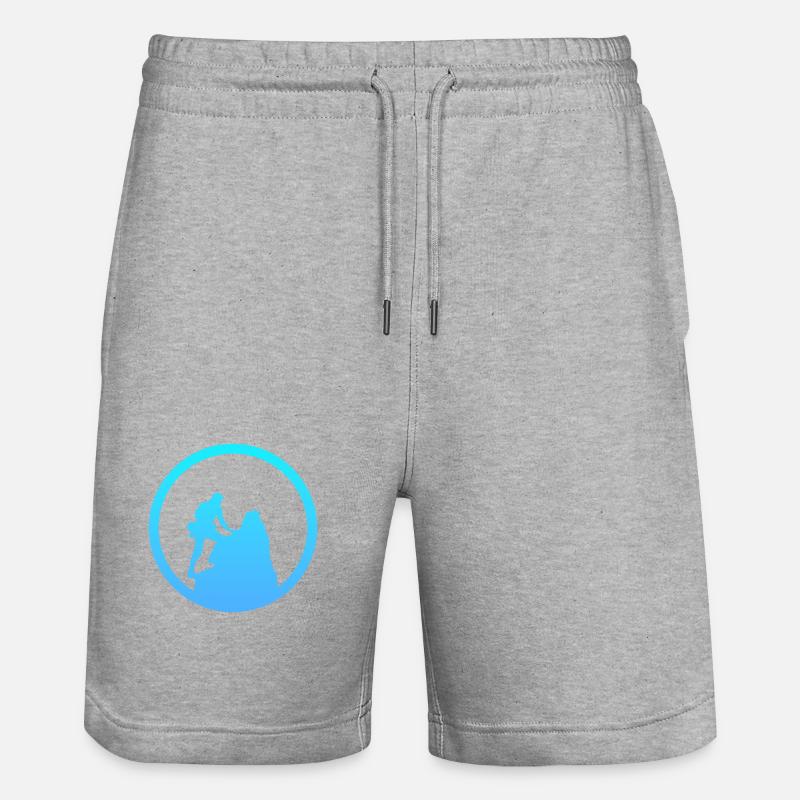 Mur d’escalade Escalade - Short de jogging bio TRAINER Stanley/Stella unisexe - gris chiné