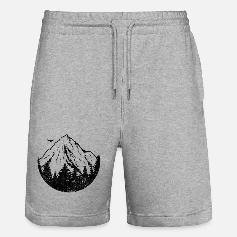 en instance - Short de jogging bio TRAINER Stanley/Stella unisexe - gris chiné