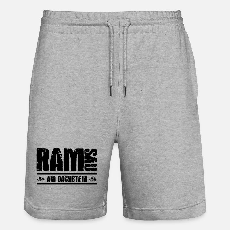 Ramsau am Dachstein - Short de jogging bio TRAINER Stanley/Stella unisexe - gris chiné