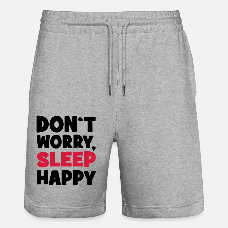 dormir - Short de jogging bio TRAINER Stanley/Stella unisexe - gris chiné