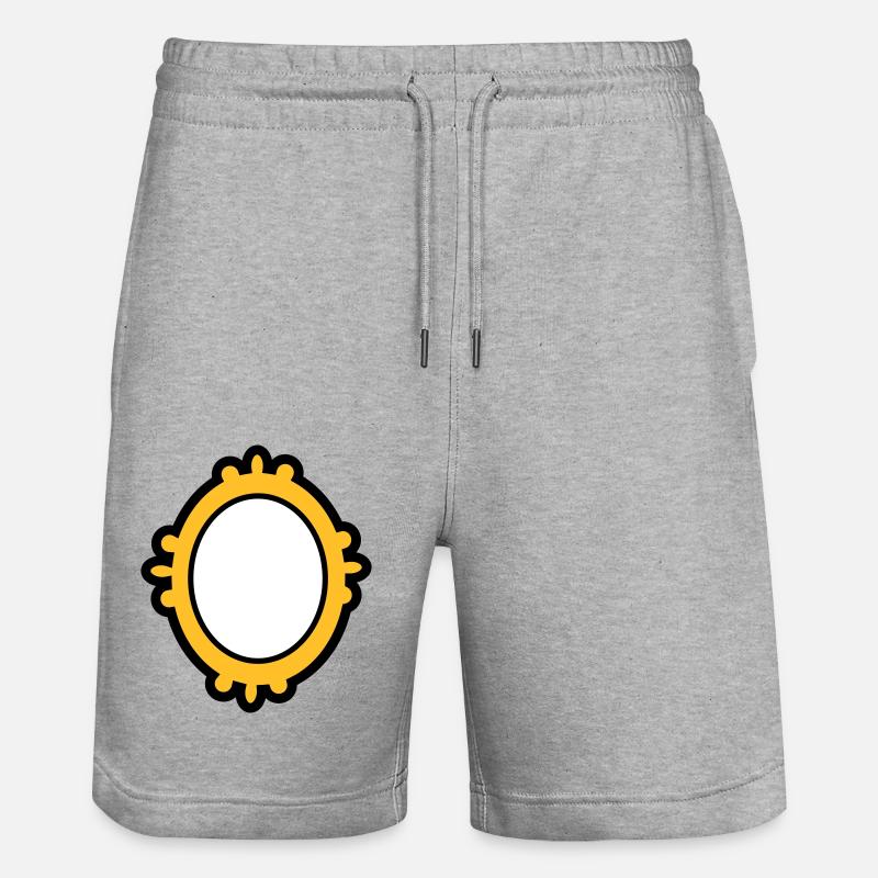 miroir - Short de jogging bio TRAINER Stanley/Stella unisexe - gris chiné