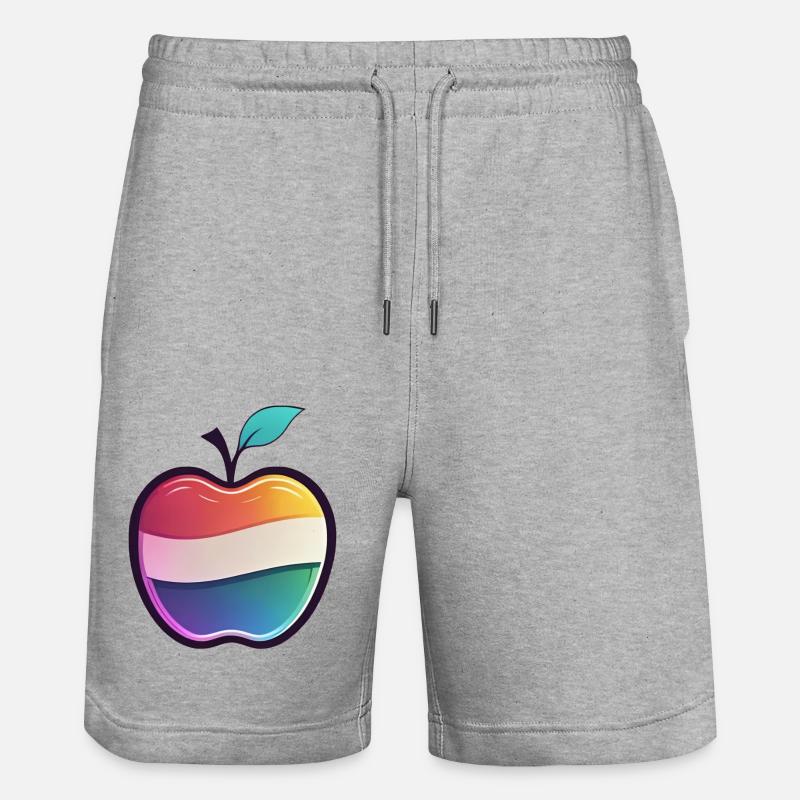 Pomme - Short de jogging bio TRAINER Stanley/Stella unisexe - gris chiné