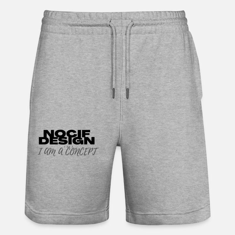 NOCIF DESIGN FIRST COLLECTION - Short de jogging bio TRAINER Stanley/Stella unisexe - gris chiné