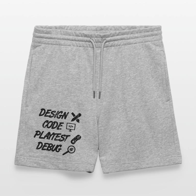 Design Code Playtest Debug Stanley/Stella Trainer Unisex Organic Jogging Shorts